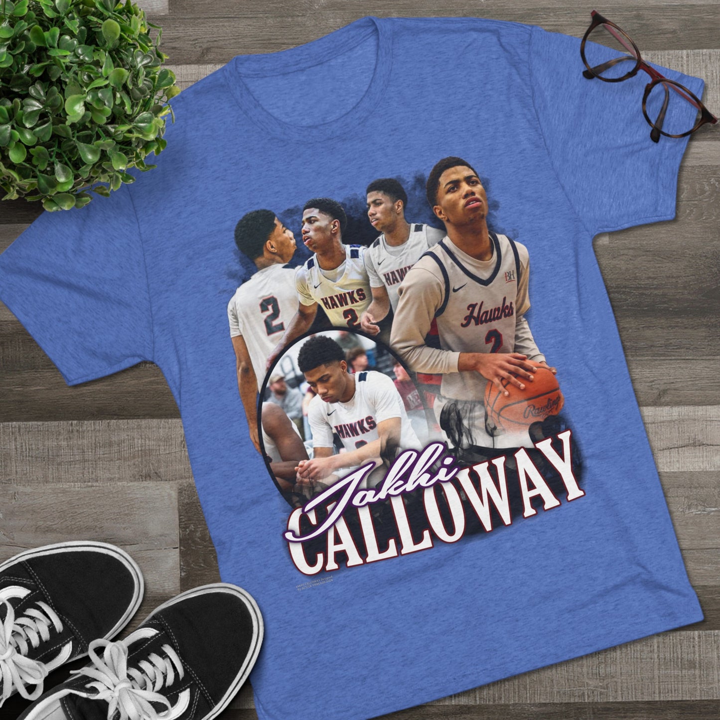 Jakhi Calloway Tri-Blend Crew Tee
