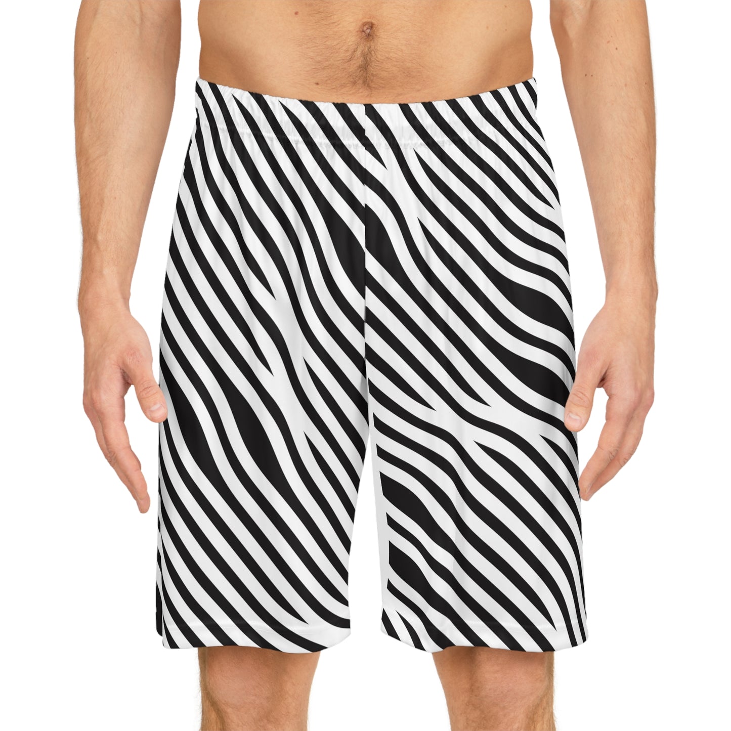 Zebra Pattern Shorts