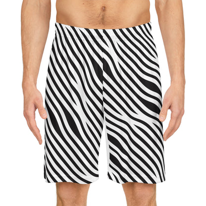 Zebra Pattern Shorts