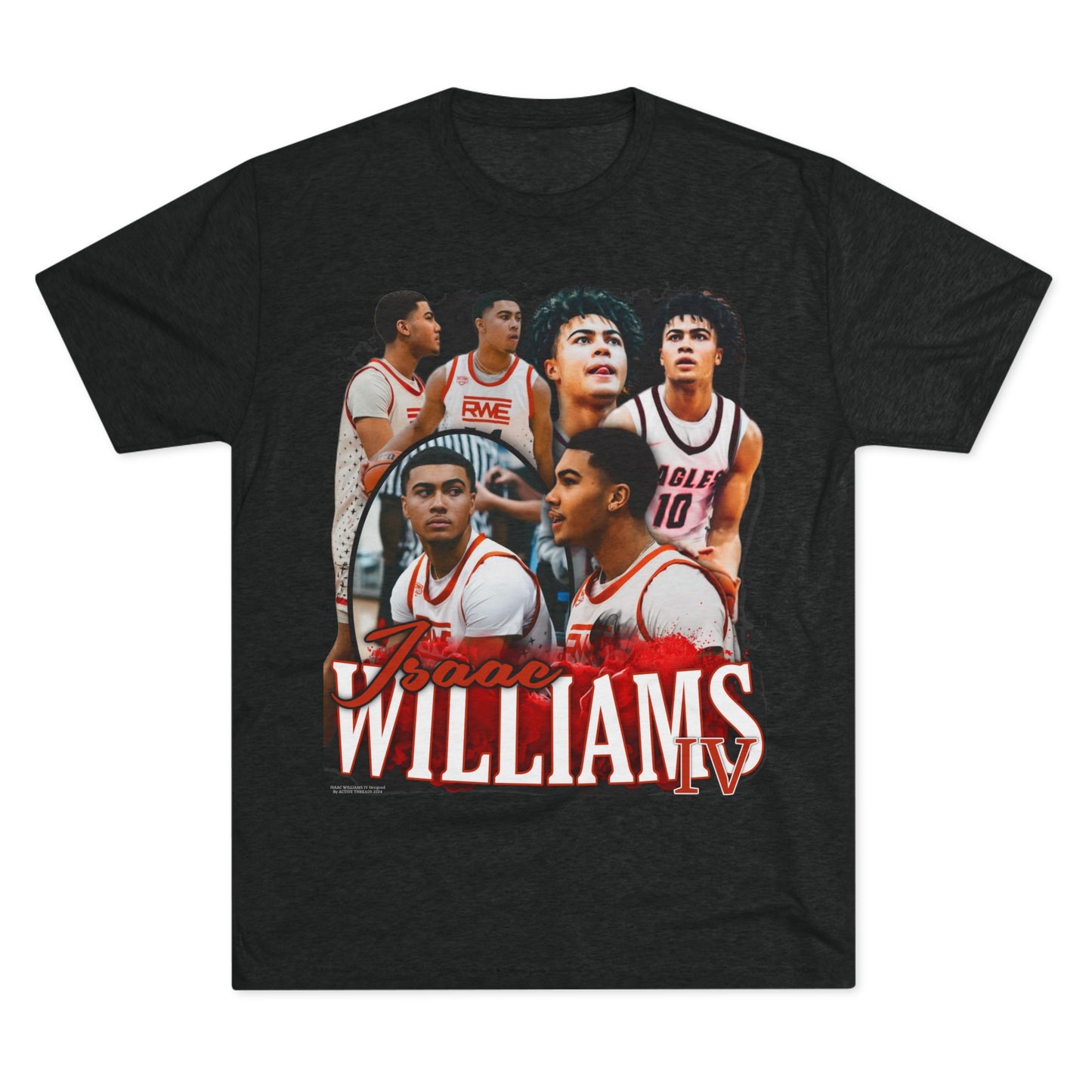 Isaac Williams IV Tri-Blend Crew Tee