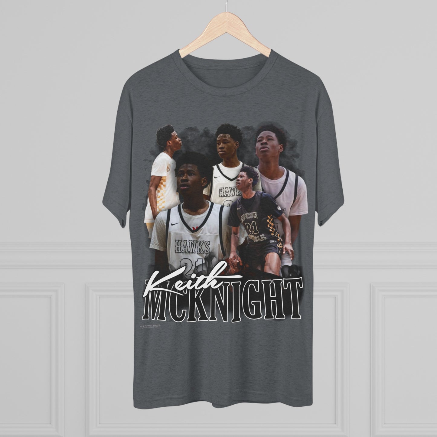 Keith McKnight Tri-Blend Crew Tee