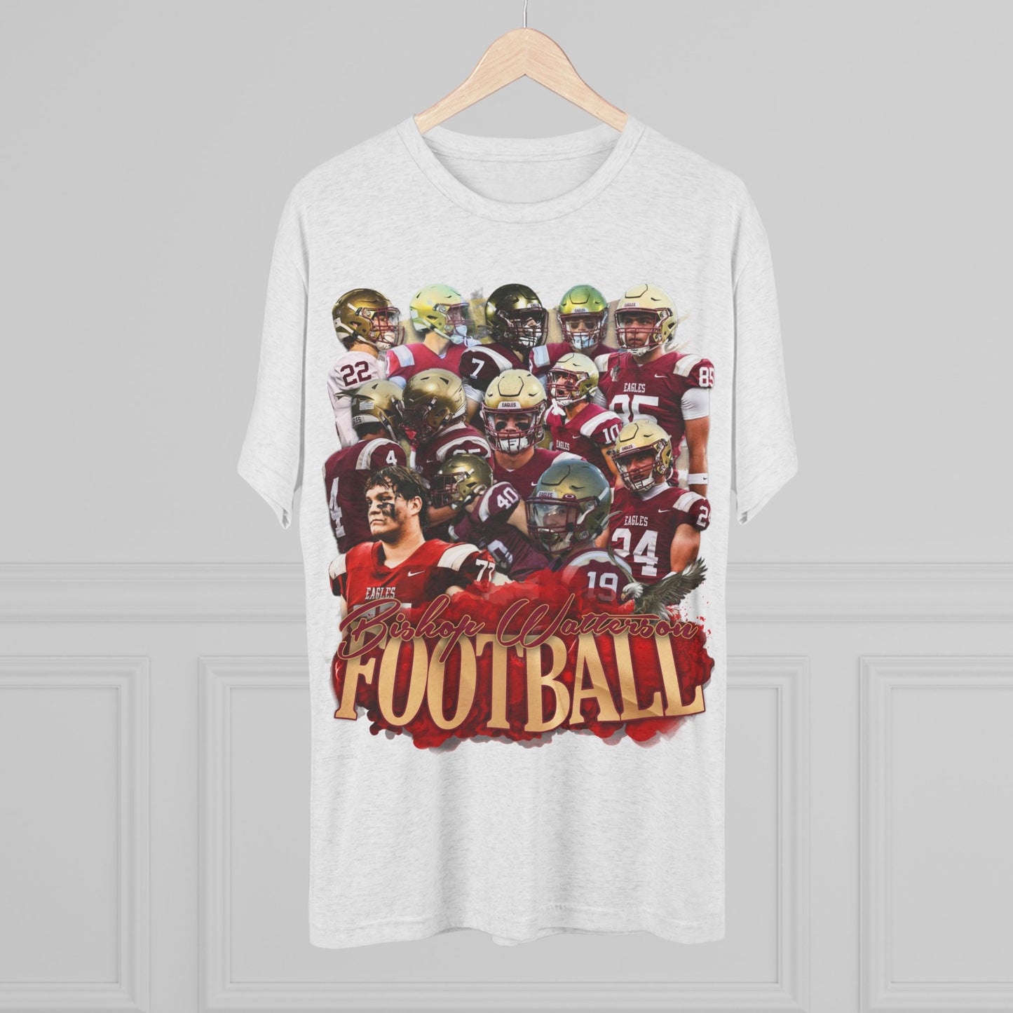 Watterson Football 2024 Tri-Blend Crew Tee