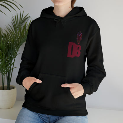 Dillon Brown no design on back Hooded Sweatshirt