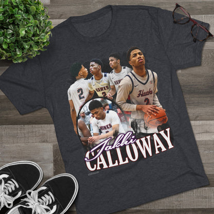 Jakhi Calloway Tri-Blend Crew Tee