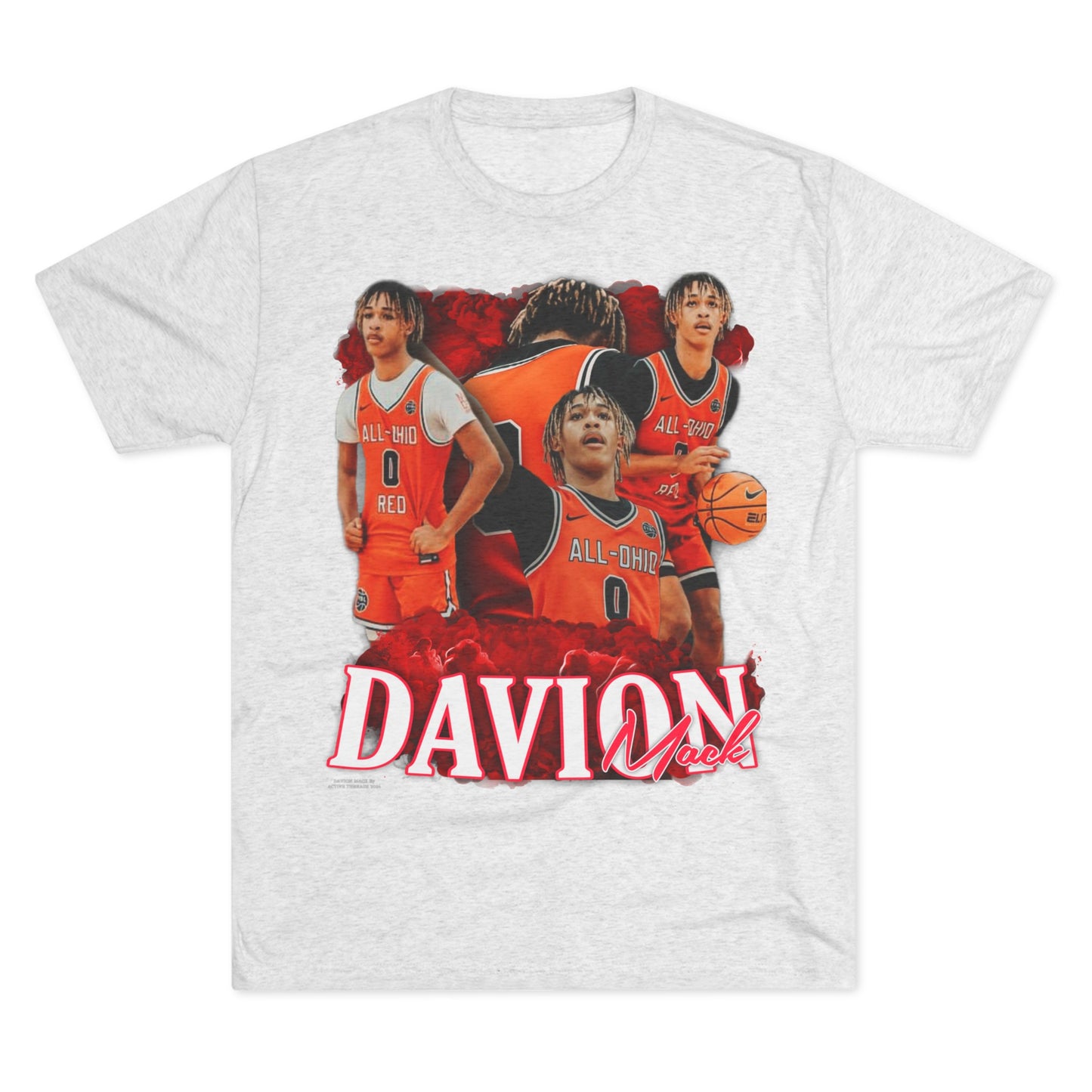 Davion Mack  Tri-Blend Crew Tee