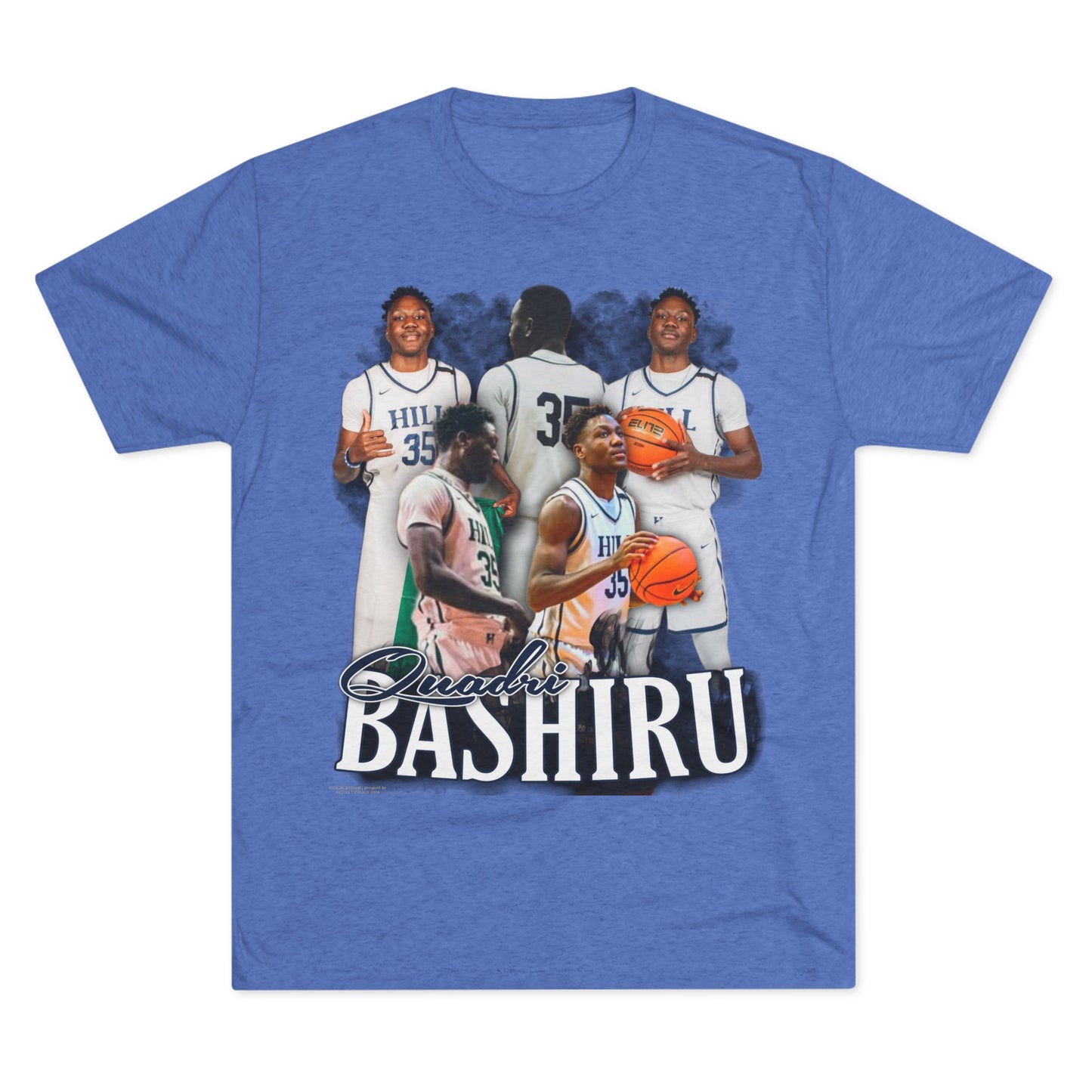Quadri Bashiru Tri-Blend Crew Tee