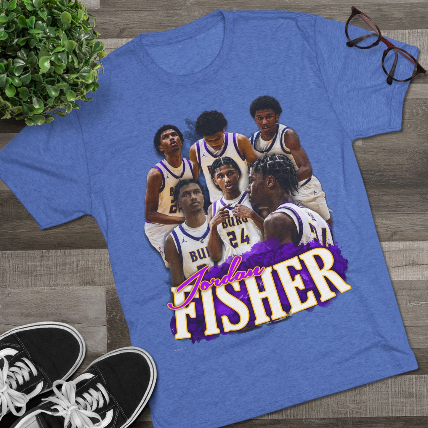 Jordan Fisher Tri-Blend Crew Tee