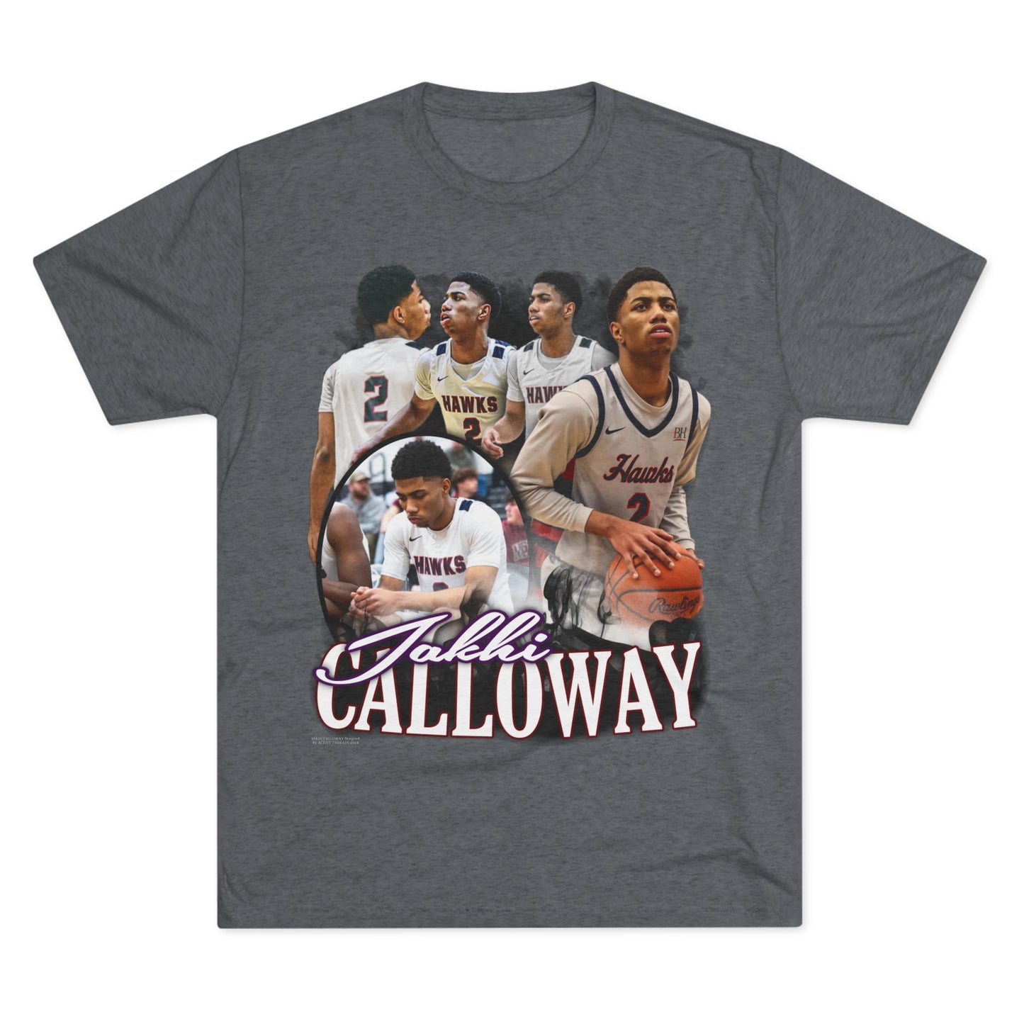 Jakhi Calloway Tri-Blend Crew Tee