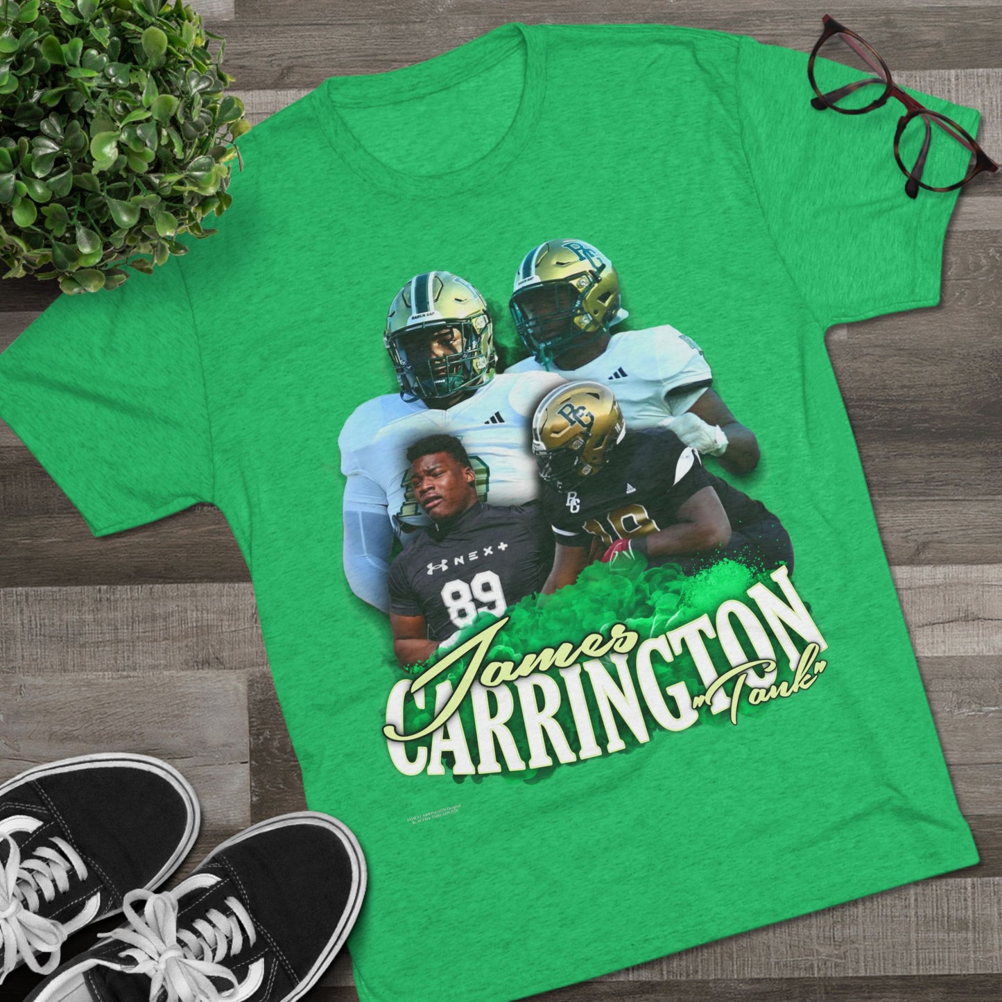 James Carrington Tri-Blend Crew Tee