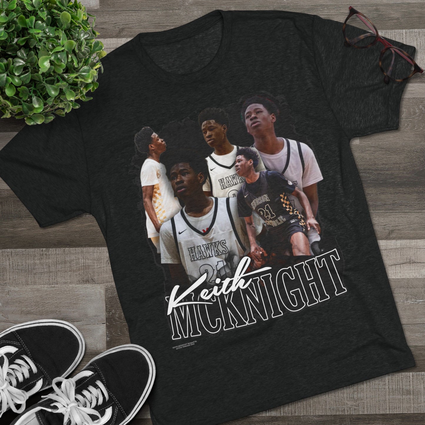 Keith McKnight Tri-Blend Crew Tee