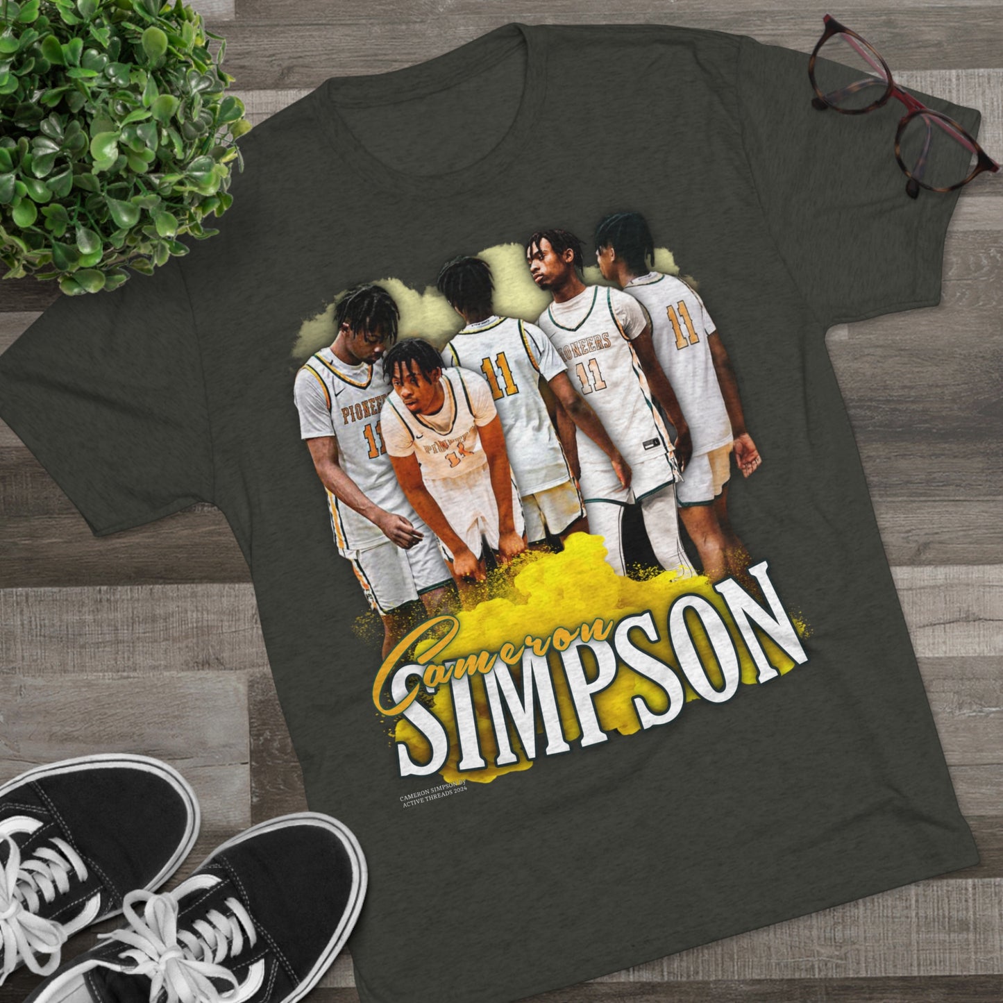 Cameron Simpson Tri-Blend Crew Tee