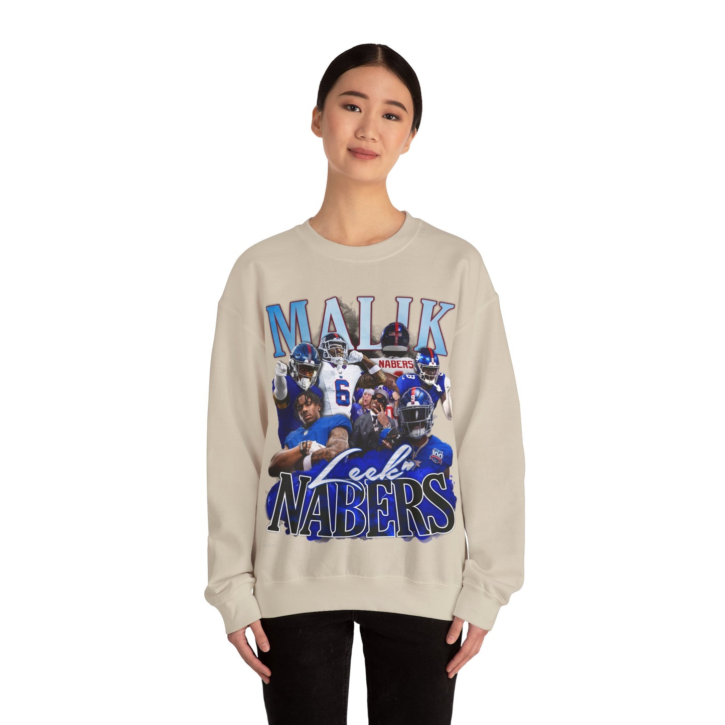 Malik Nabers Crewneck Sweatshirt