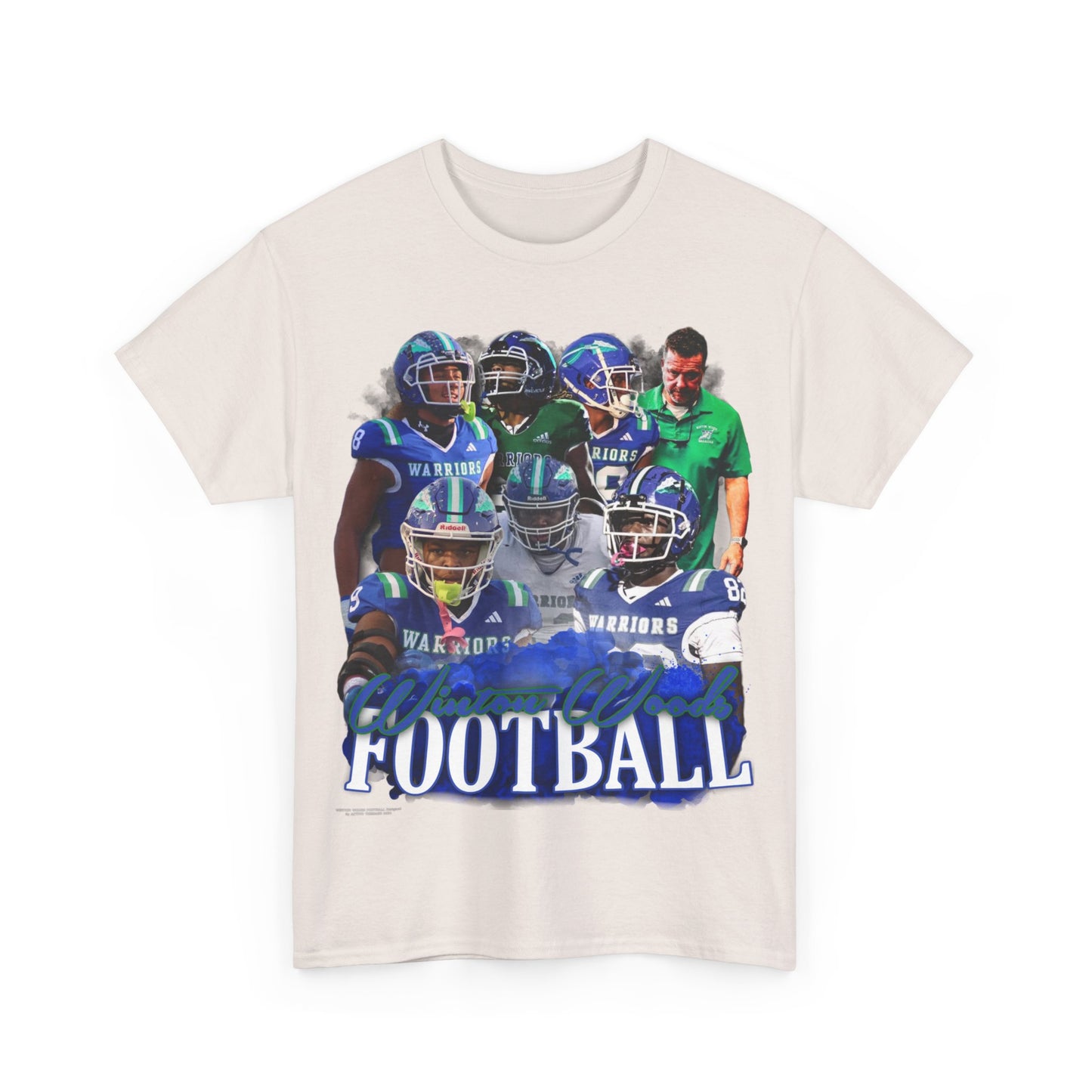 Winton Woods Football Heavy Cotton Tee