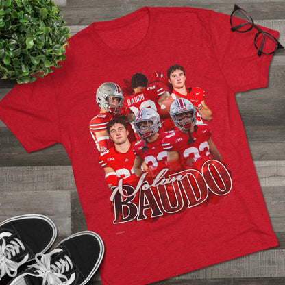 Nolan Baudo Tri-Blend Crew Tee