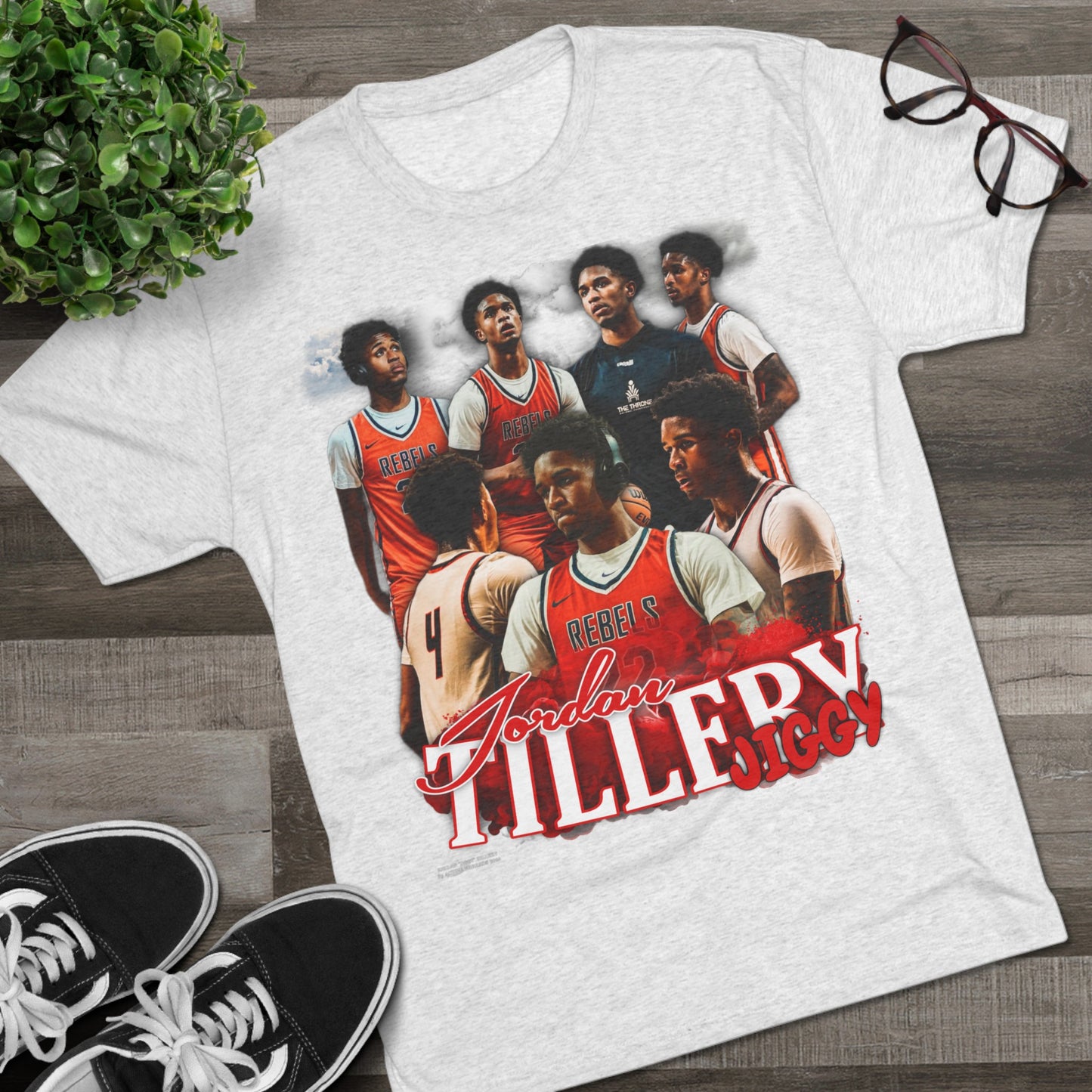 Jordan Tillery Tri-Blend Crew Tee