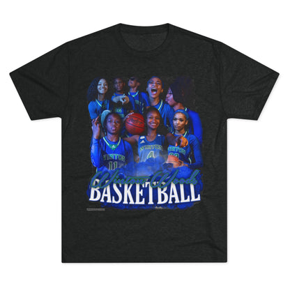 Winton Woods Girls Basketball Tri-Blend Crew Tee