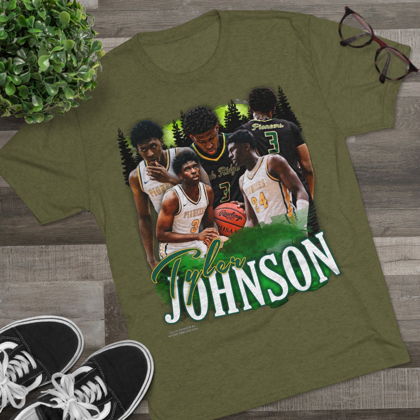 Tyler Johnson Tri-Blend Crew Tee